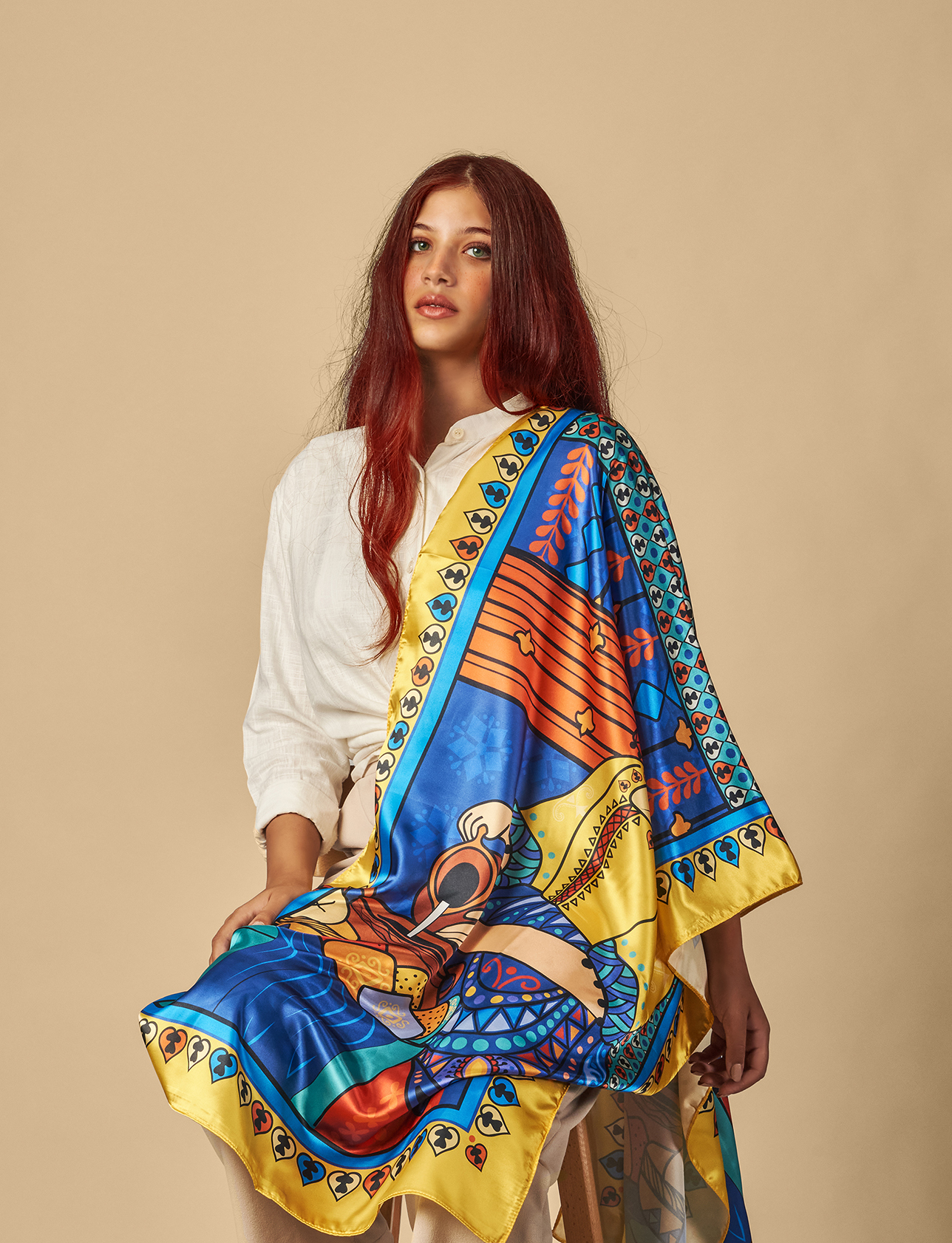 MILKMAID RECTANGLE - SATIN