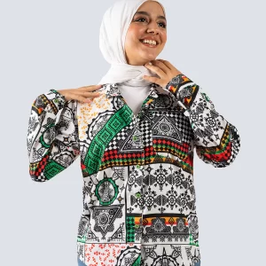 BLACK AND WHITE SHIRT