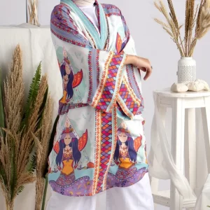 MERMAID CHIFFON KIMONO