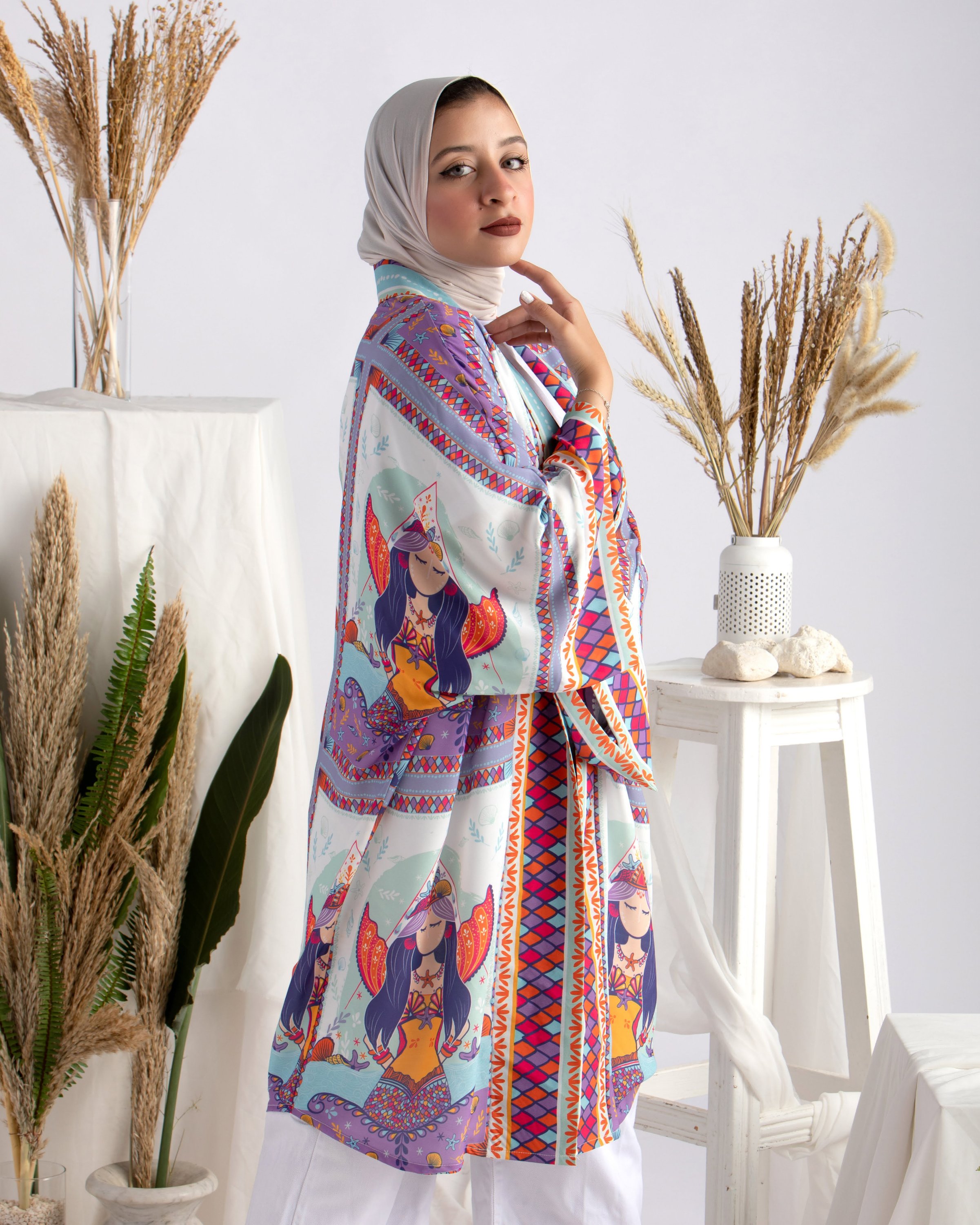 MERMAID CHIFFON KIMONO - Image 2