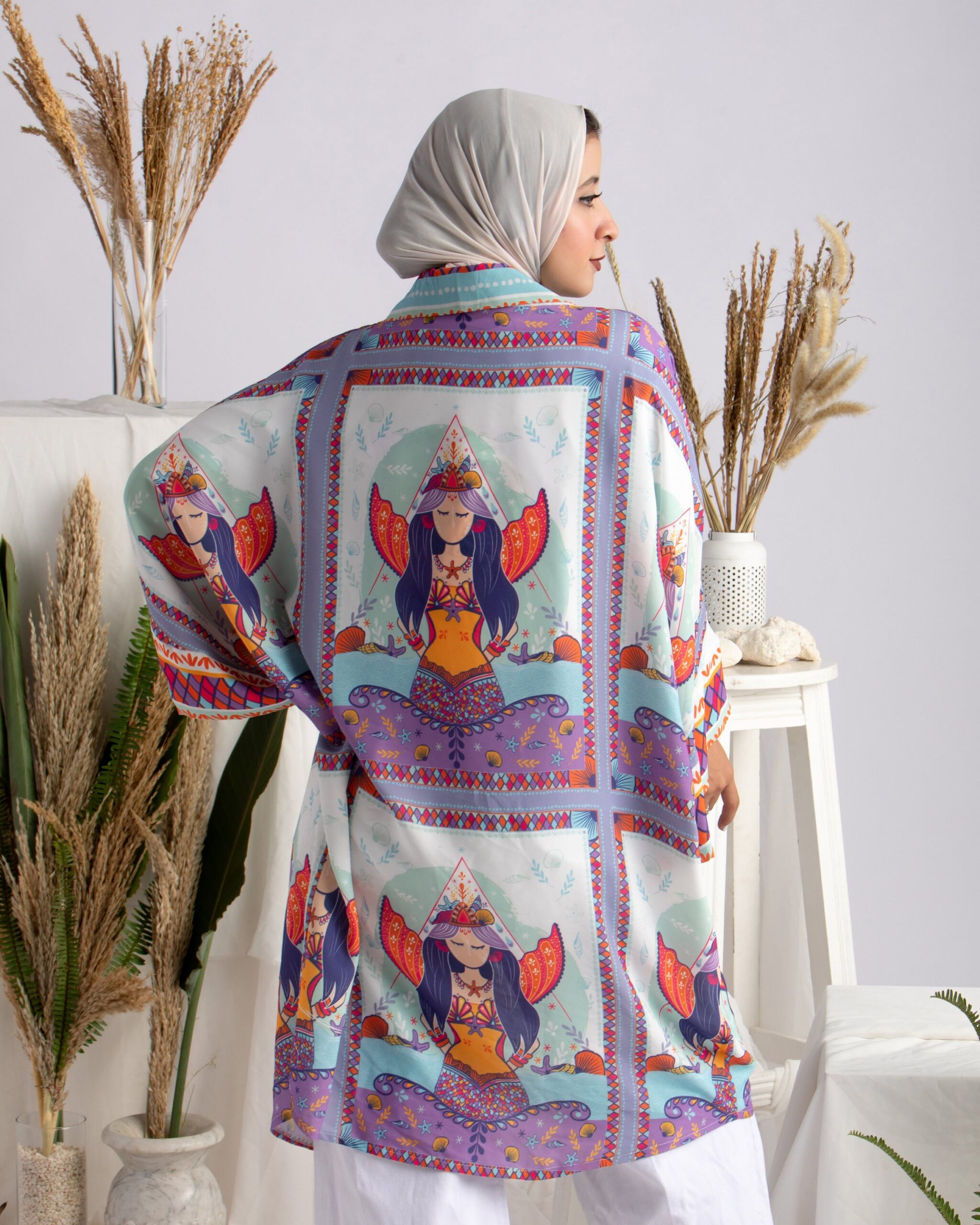 MERMAID CHIFFON KIMONO - Image 4