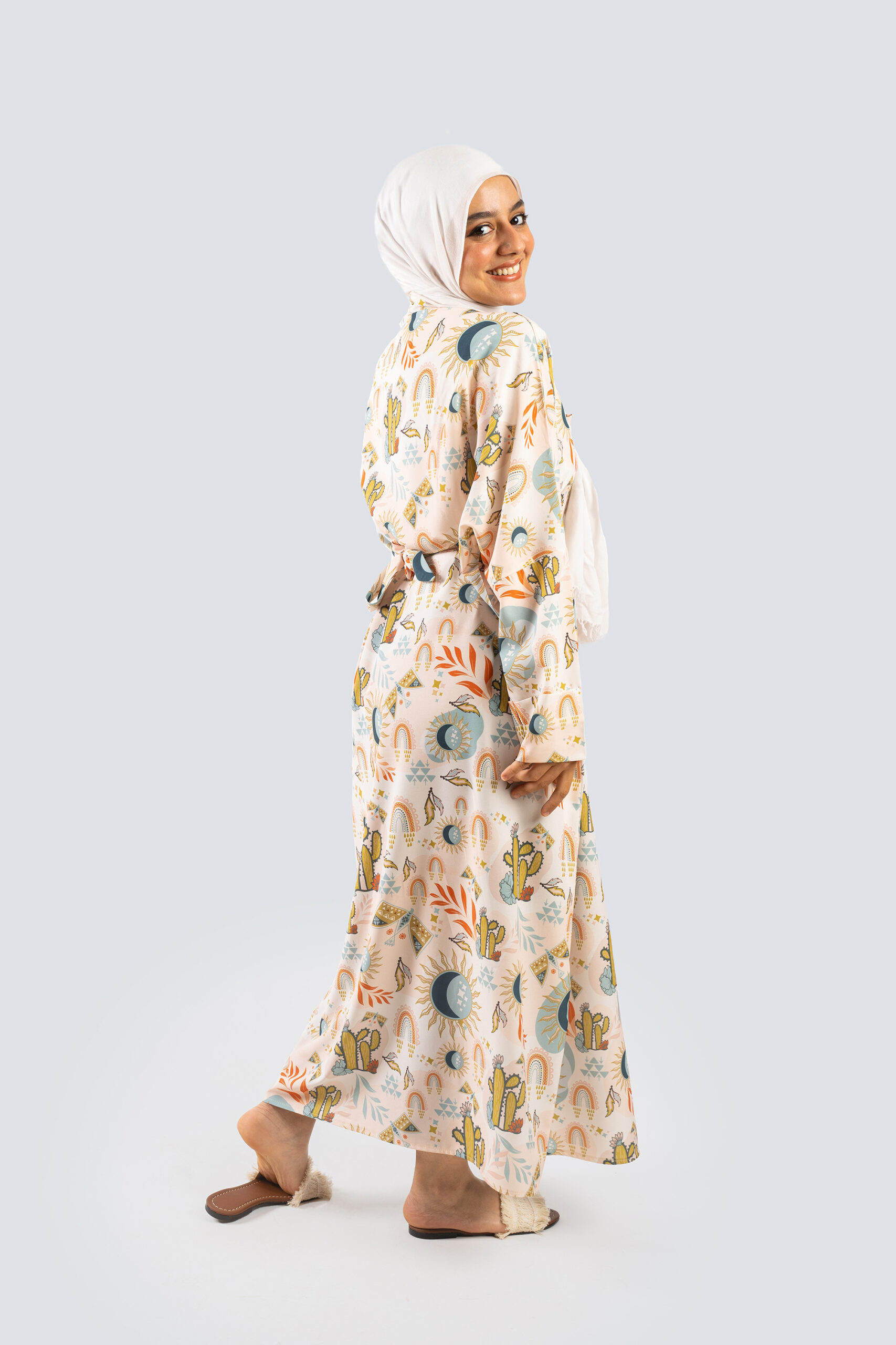 Nandi Kimono Dress - Image 6