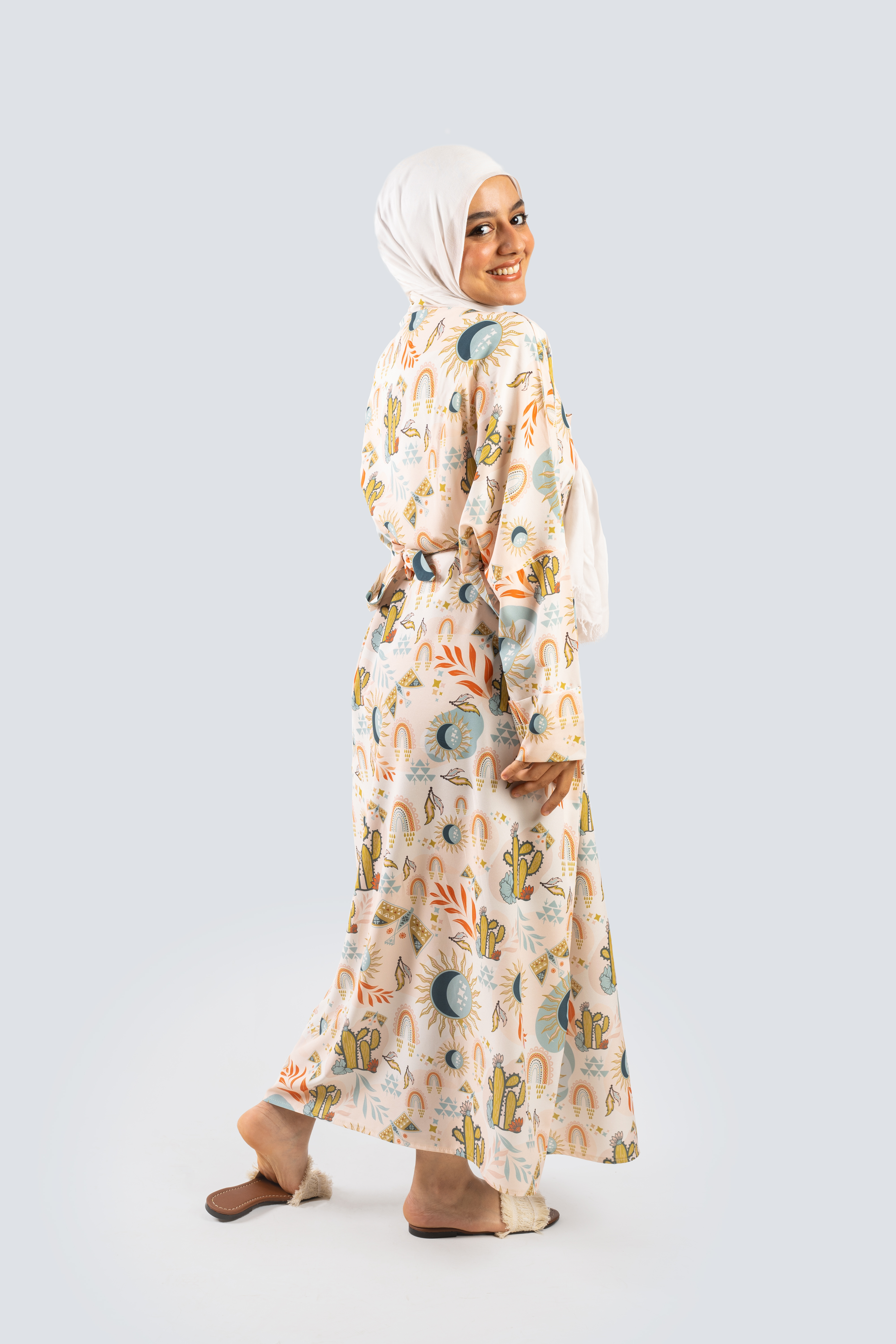Nandi Kimono Dress - Image 9