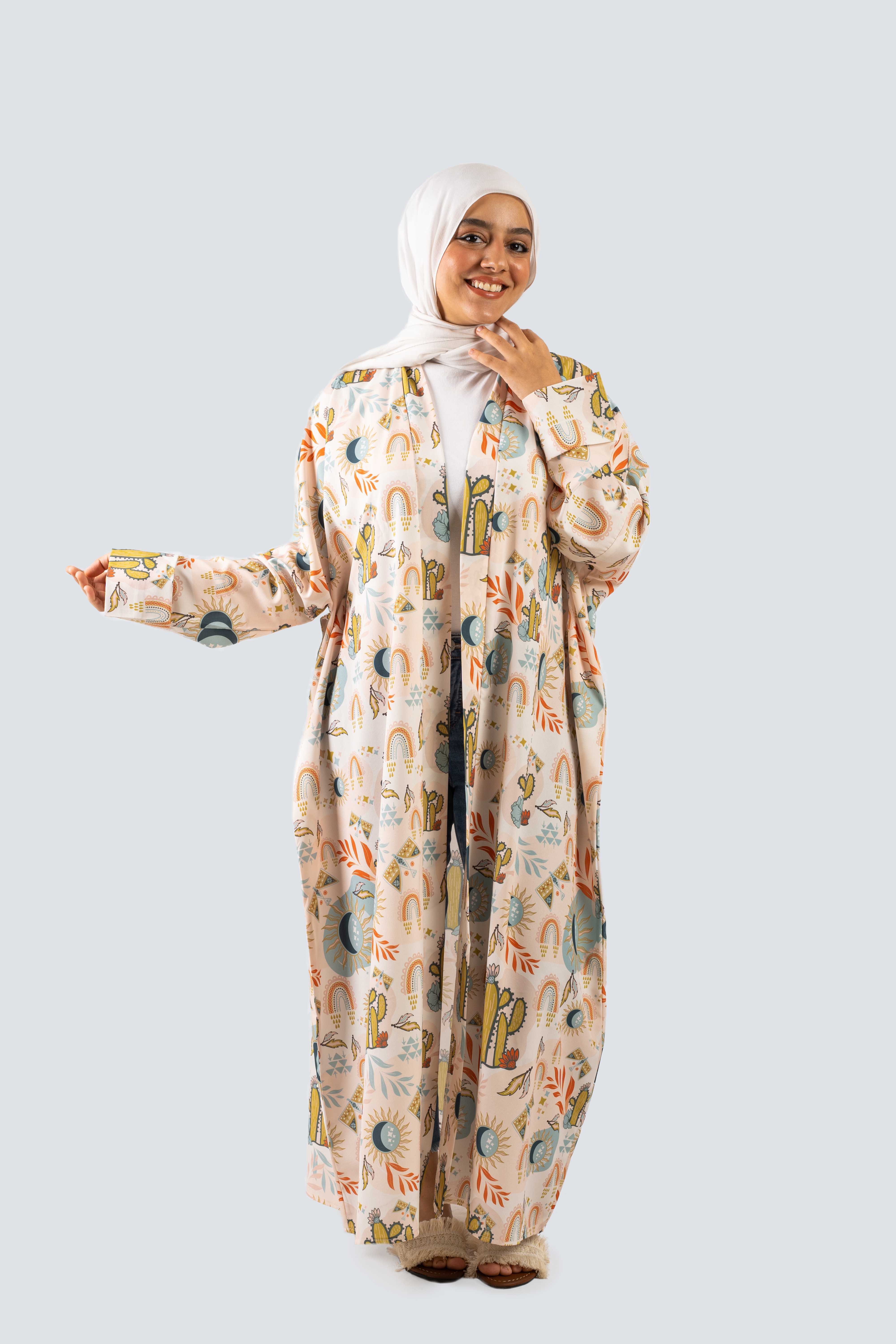 Nandi Kimono Dress - Image 8