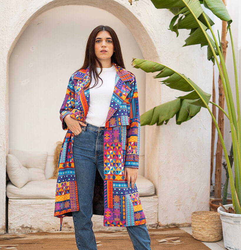 TRIBAL Trench Coat