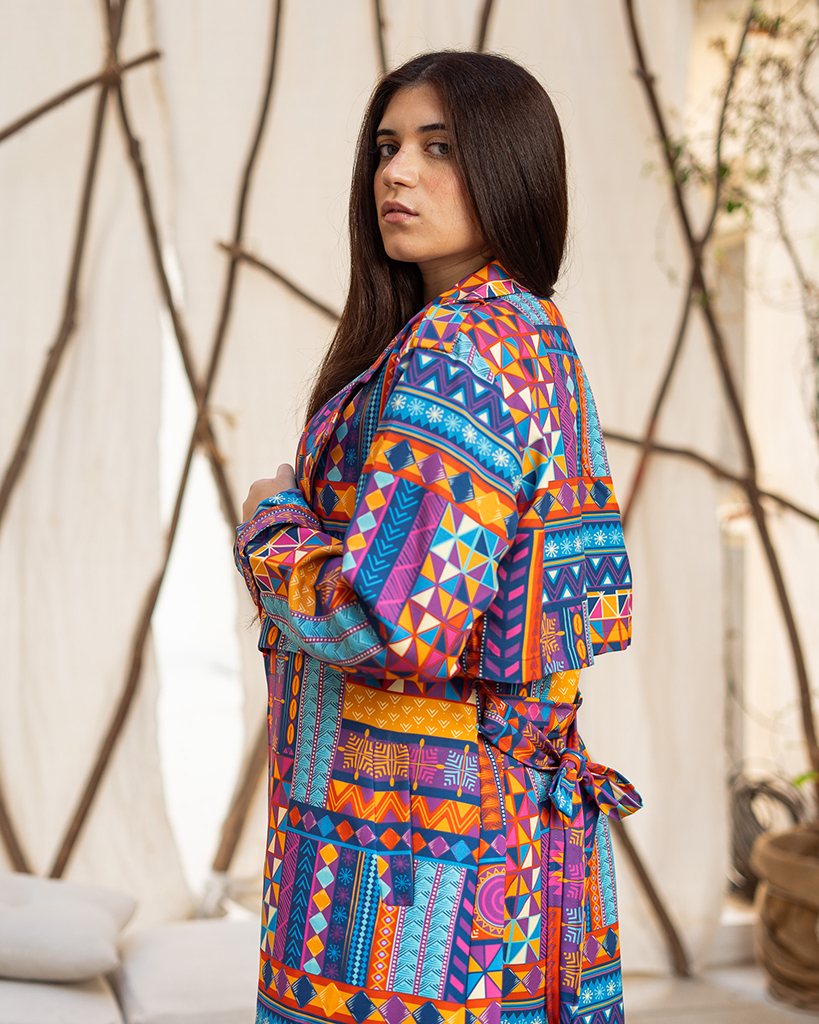 TRIBAL Trench Coat - Image 10