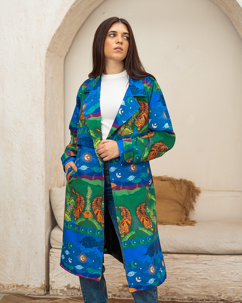 Jungle Trench Coat