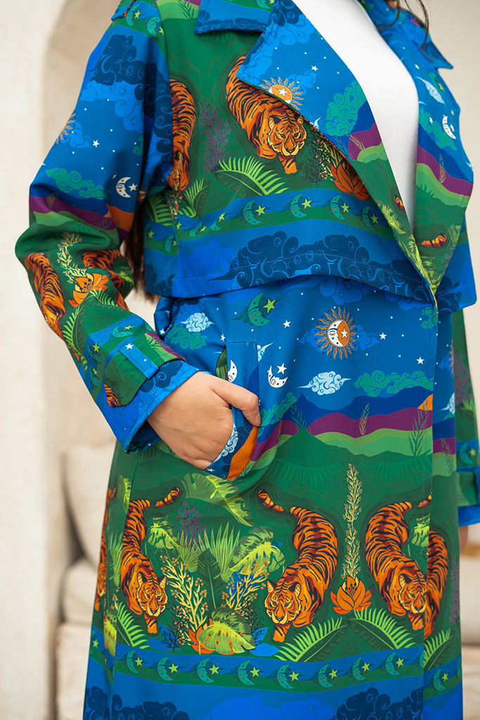 Jungle Trench Coat - Image 3