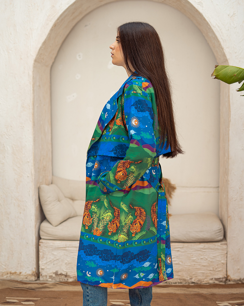 Jungle Trench Coat - Image 5
