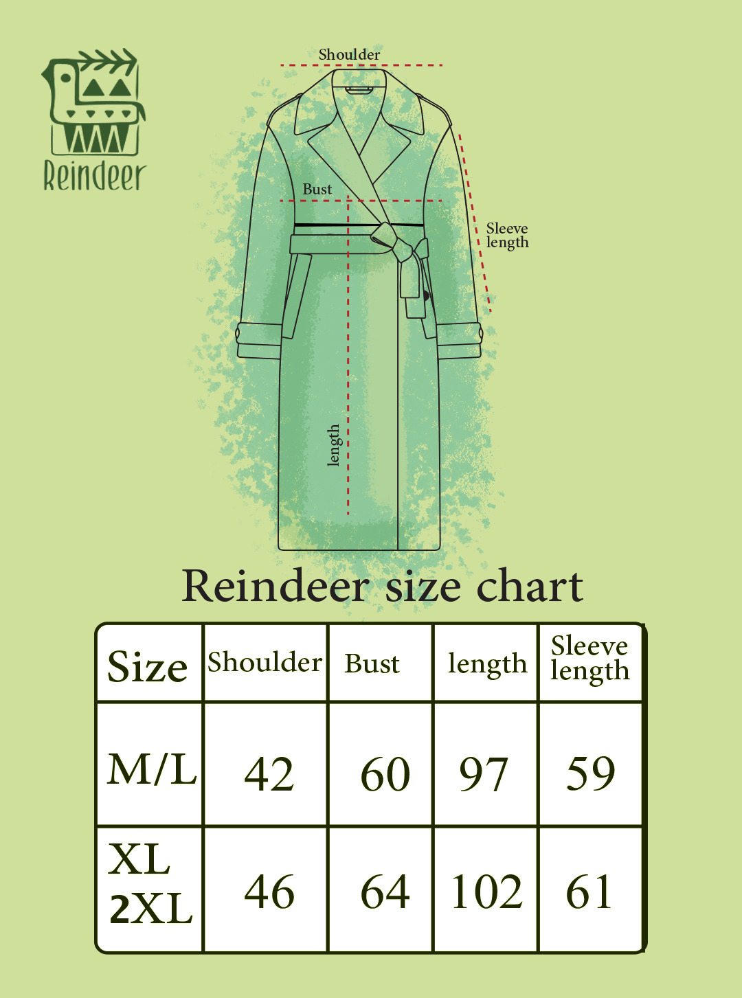 TRIBAL Trench Coat - Image 12