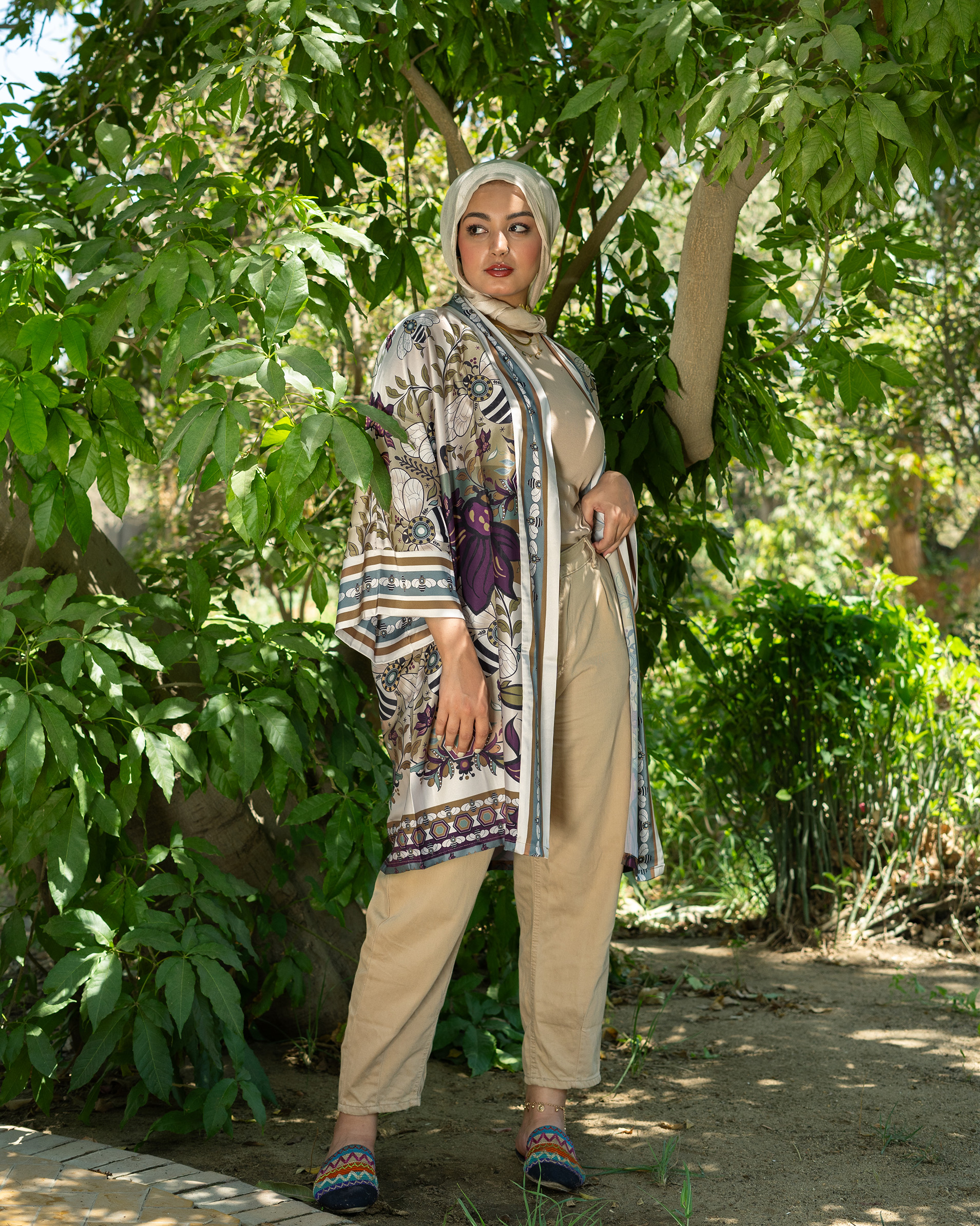 BEELOVE Satin kimono - Image 6