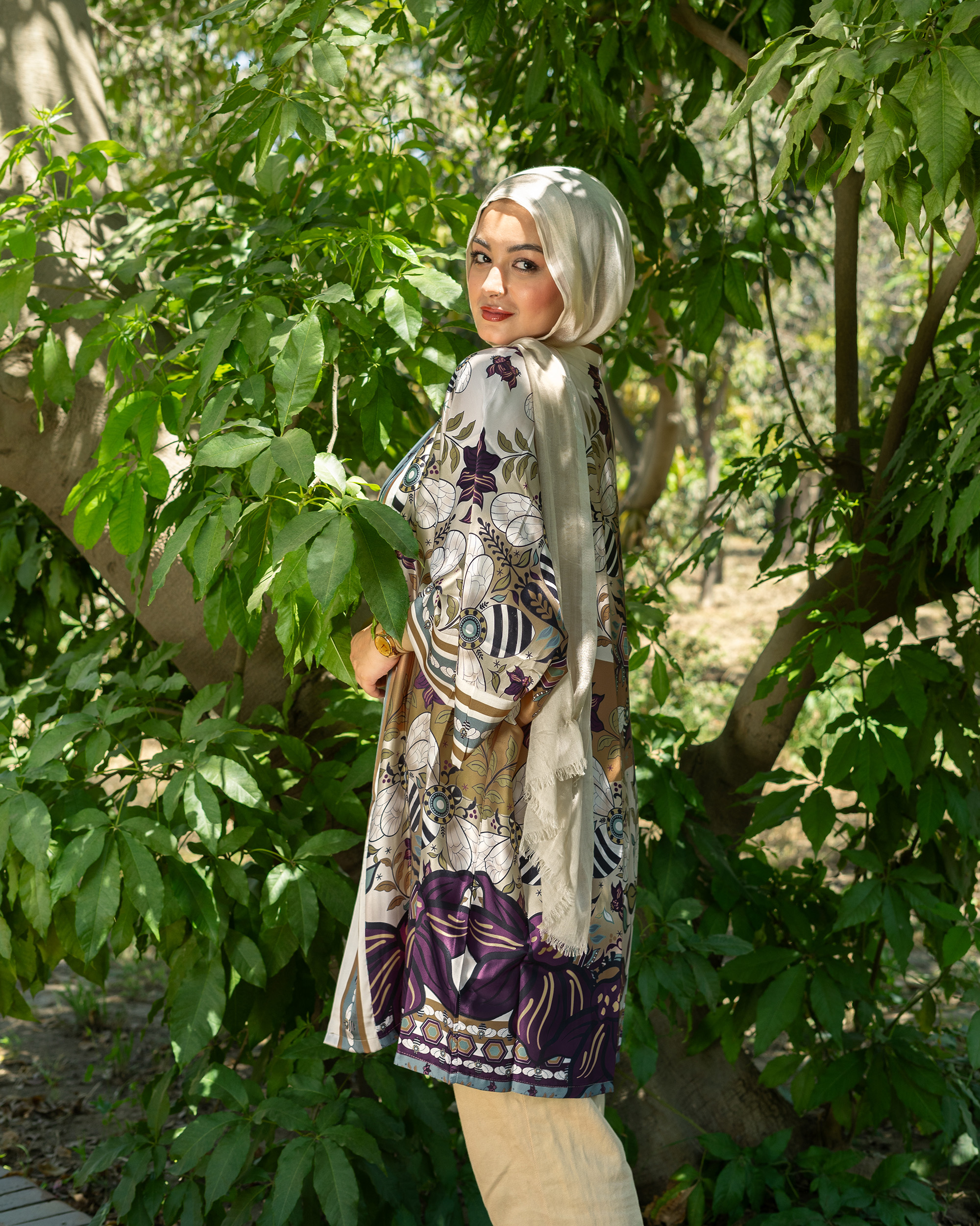 BEELOVE Satin kimono - Image 5
