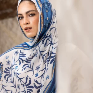 Harmony blue Scarf - Chiffon