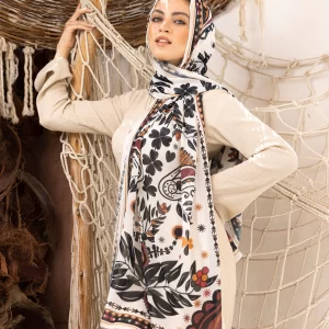 Garden of heritage Scarf - Chiffon