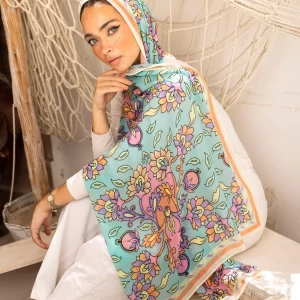 MAGIC BLOSSOM Scarf - Chiffon