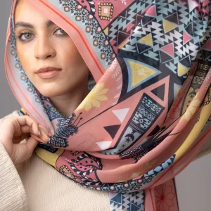 Palm Scarf - Chiffon