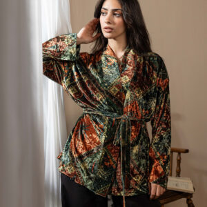 VELVET KIMONO NILE