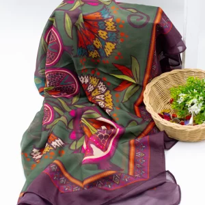 Roman – Square Voile Scarf