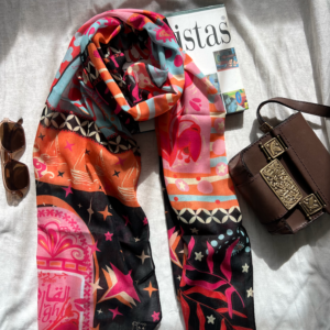 Cairo - Fringed Voile Shawl